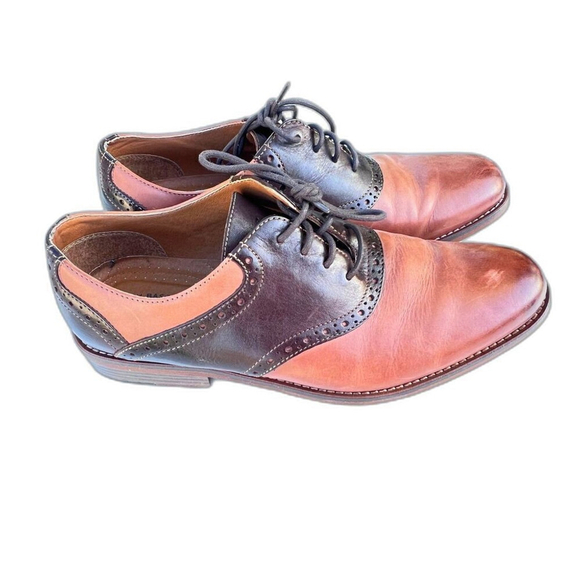 Men\'s Bass brown leather shoes dress luxury oxfords classics solid size 11 main image 7